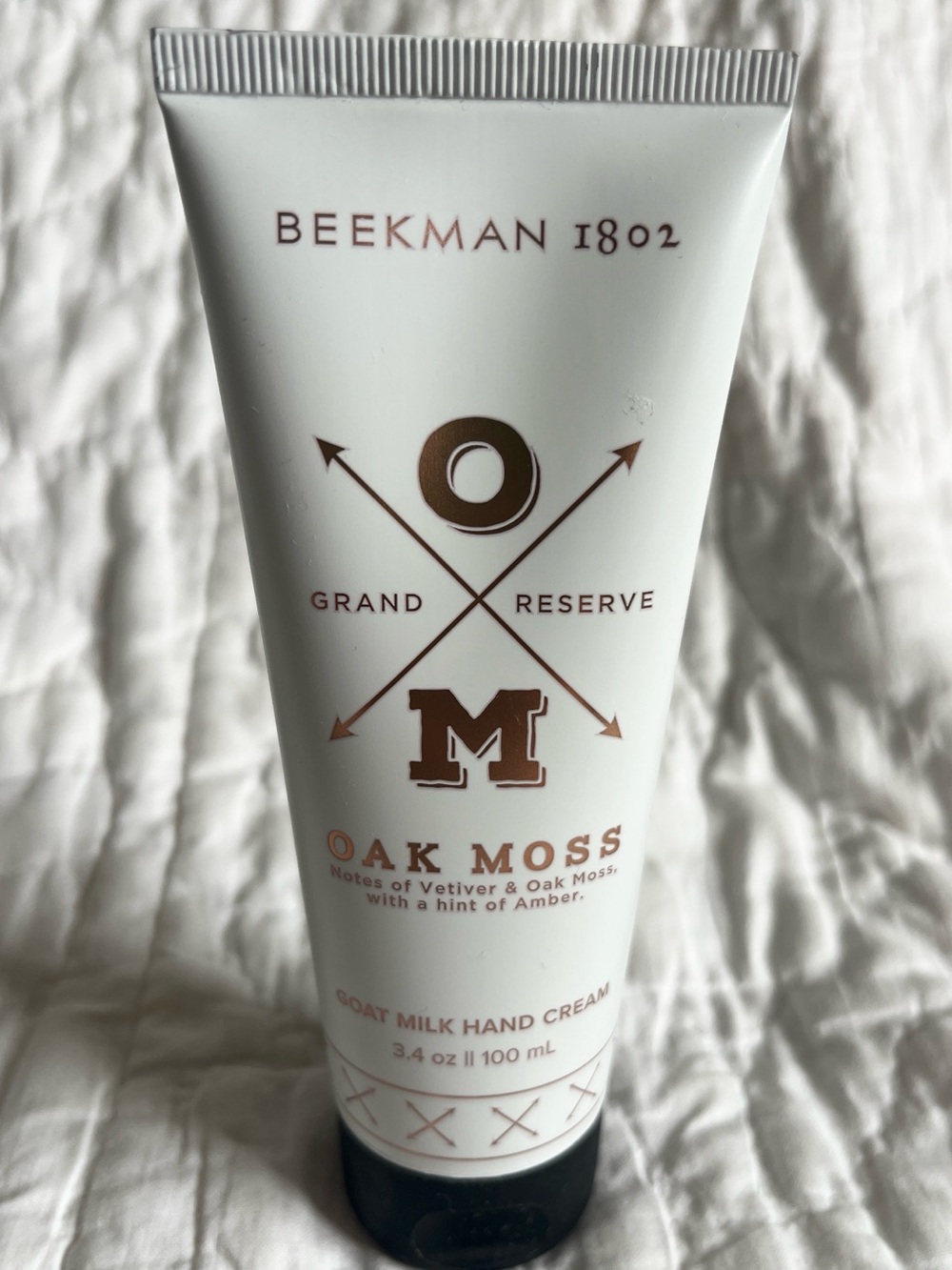 New SEALED Beekman 1802 Grand Reserve Oak Moss Goat Milk Hand Cream 3.4 oz USA